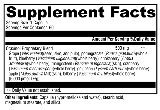 Oraxinol™ 60 Capsules