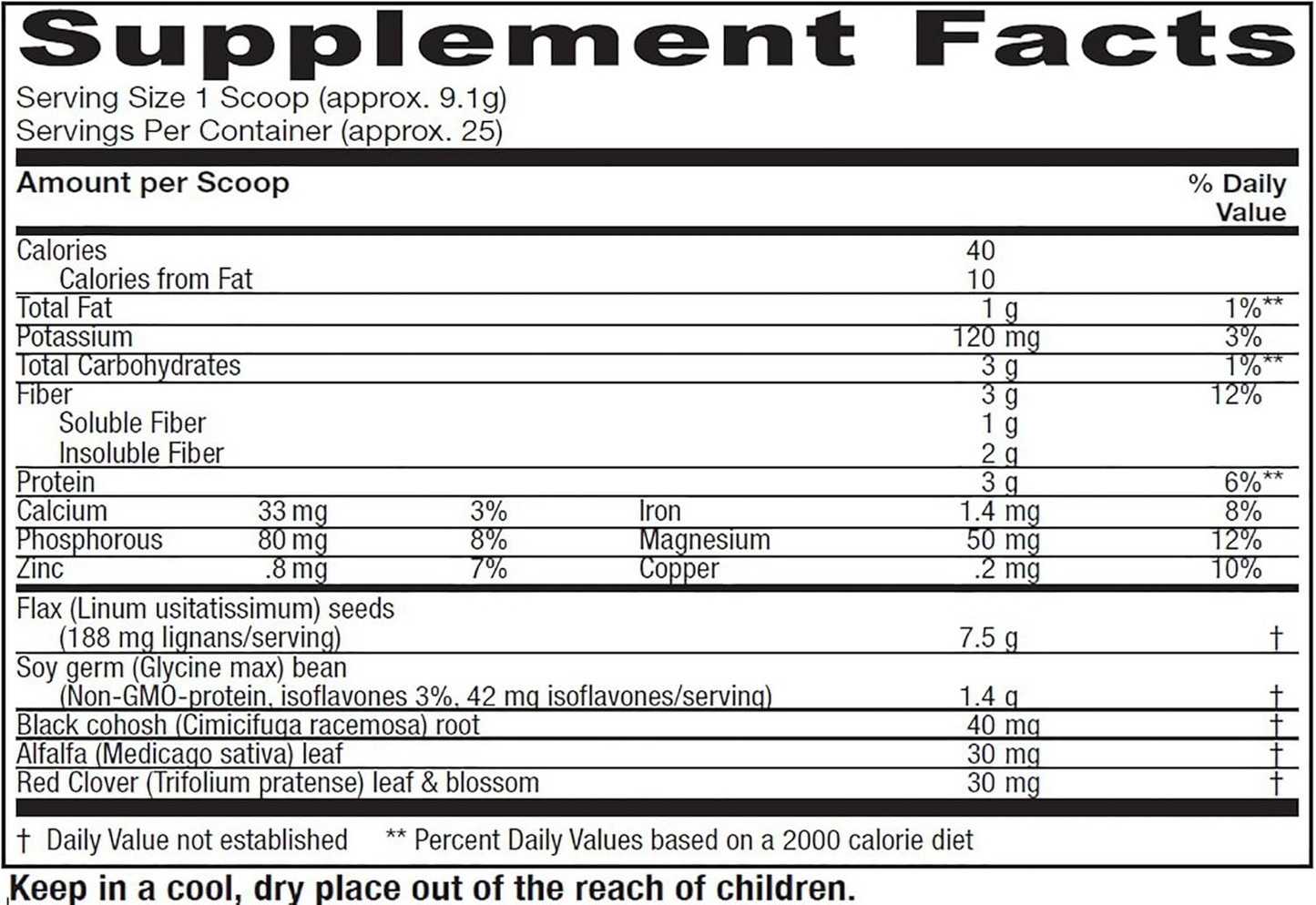 PhytoEstrogen Herbal 25 Servings