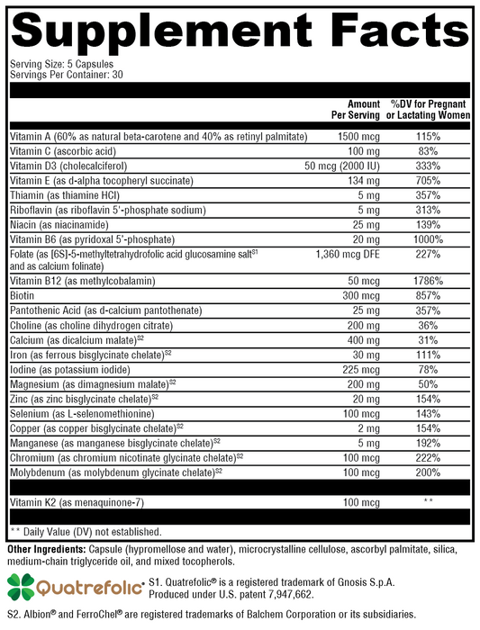 Prenatal Essentials 150 Capsules