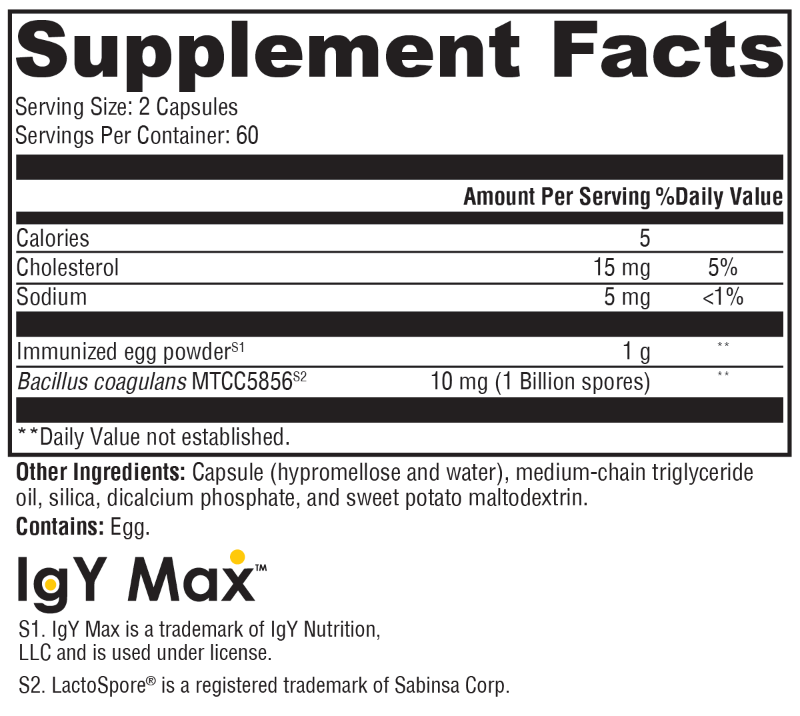 ProbioMax® IG 26 120 Capsules