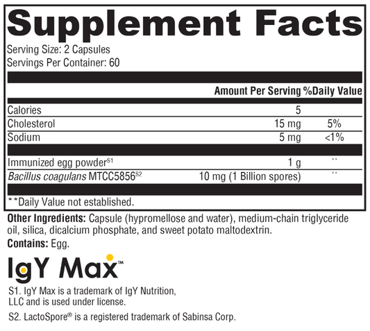 ProbioMax® IG 26 120 Capsules