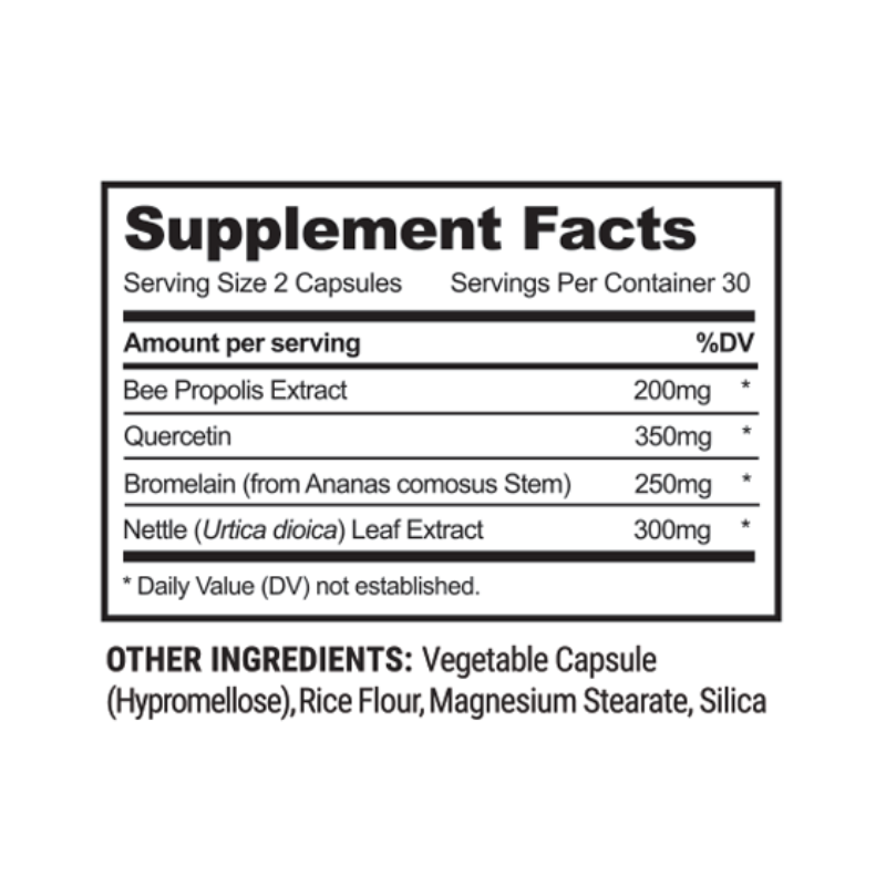 Propolis Sinus Support 60 Capsules