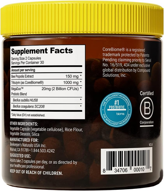 Propolis Complete Gut Health 60 Capsules