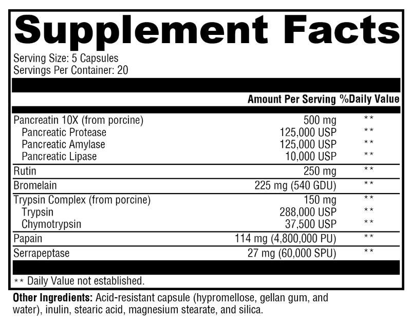 ProteoXyme™ 100 Capsules