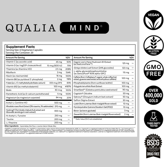 Qualia Mind 90 Capsules