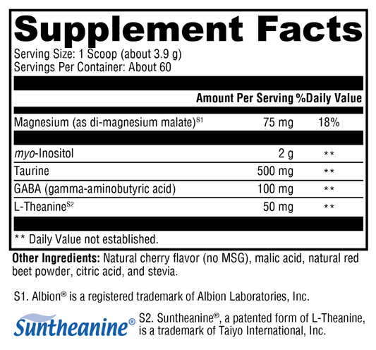 RelaxMax® Cherry 60 Servings