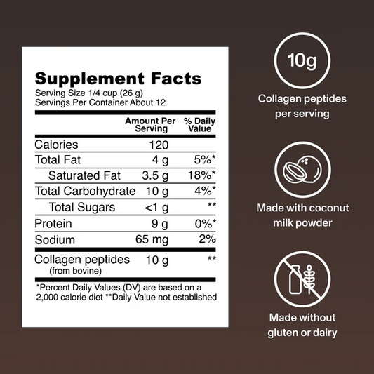 Collagen Creamer Mocha 12 Servings