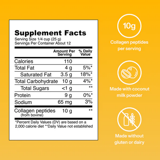 Collagen Creamer Vanilla 12 Servings