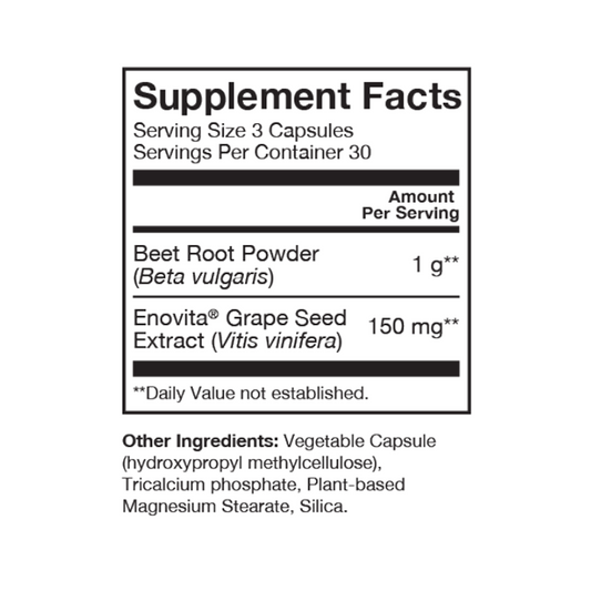 SuperBeets 1000 mg 90 Capsules