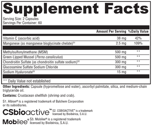 SynovX® DJD 120 Capsules