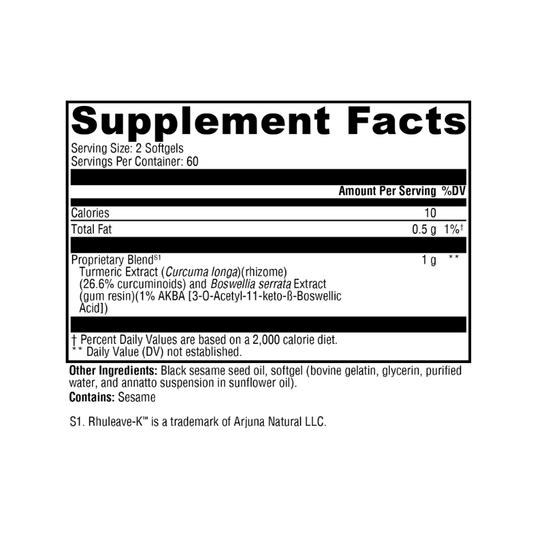 SynovX® Relief 120 Softgels