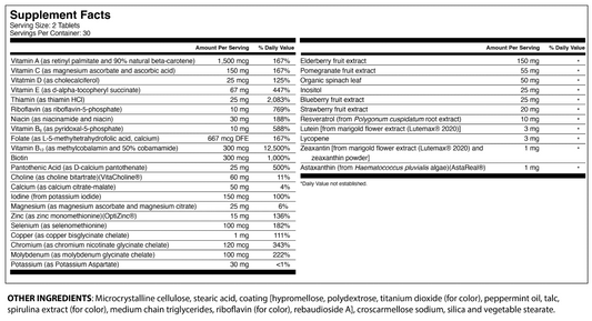 TG3 Multi 60 Tablets