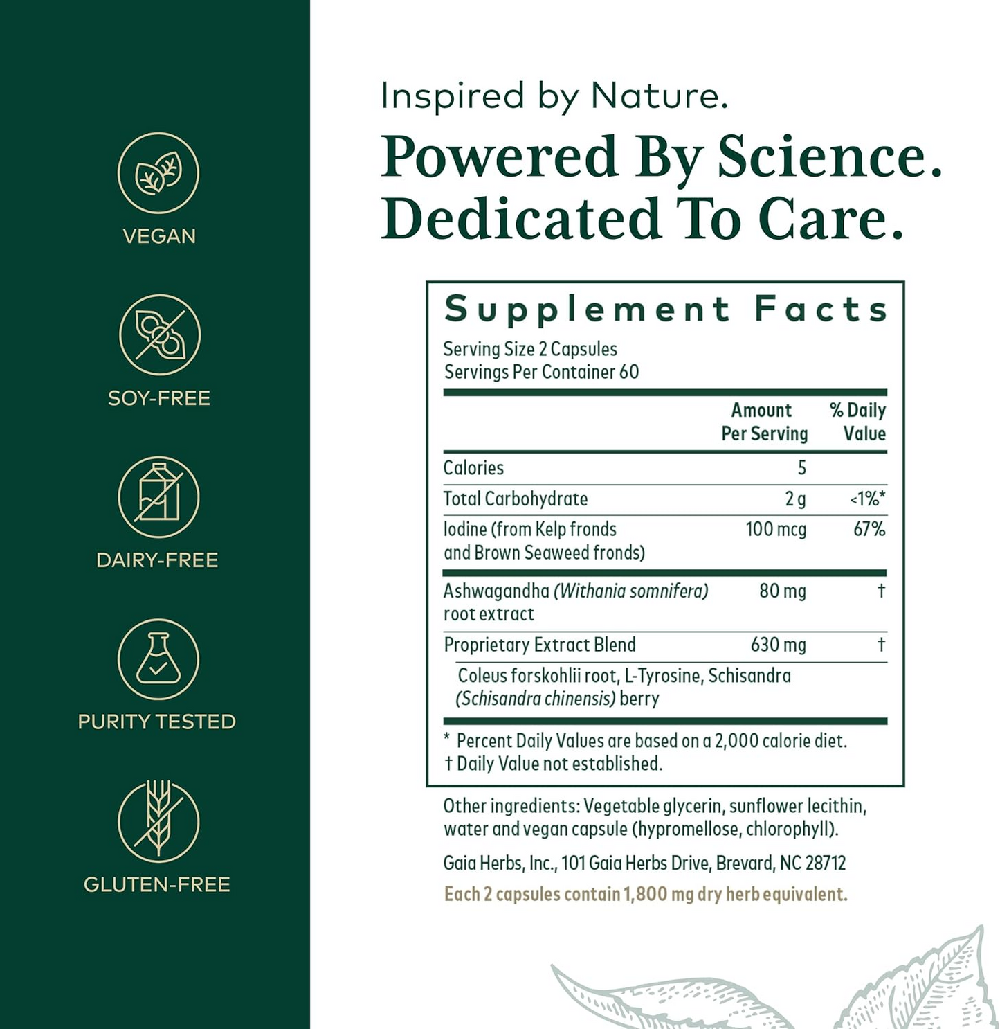 Thyroid Formula 120 Capsules