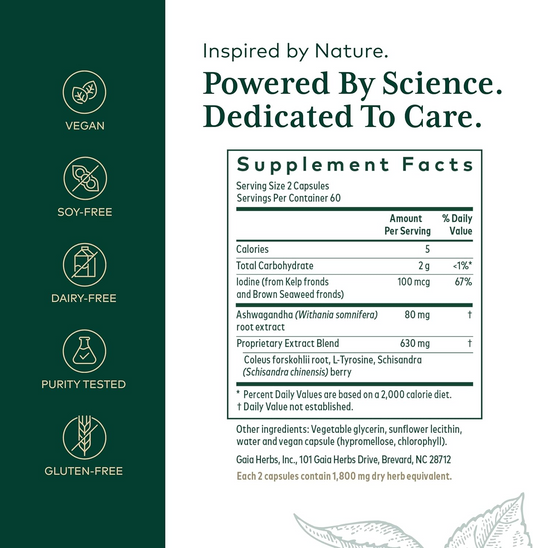 Thyroid Formula 120 Capsules