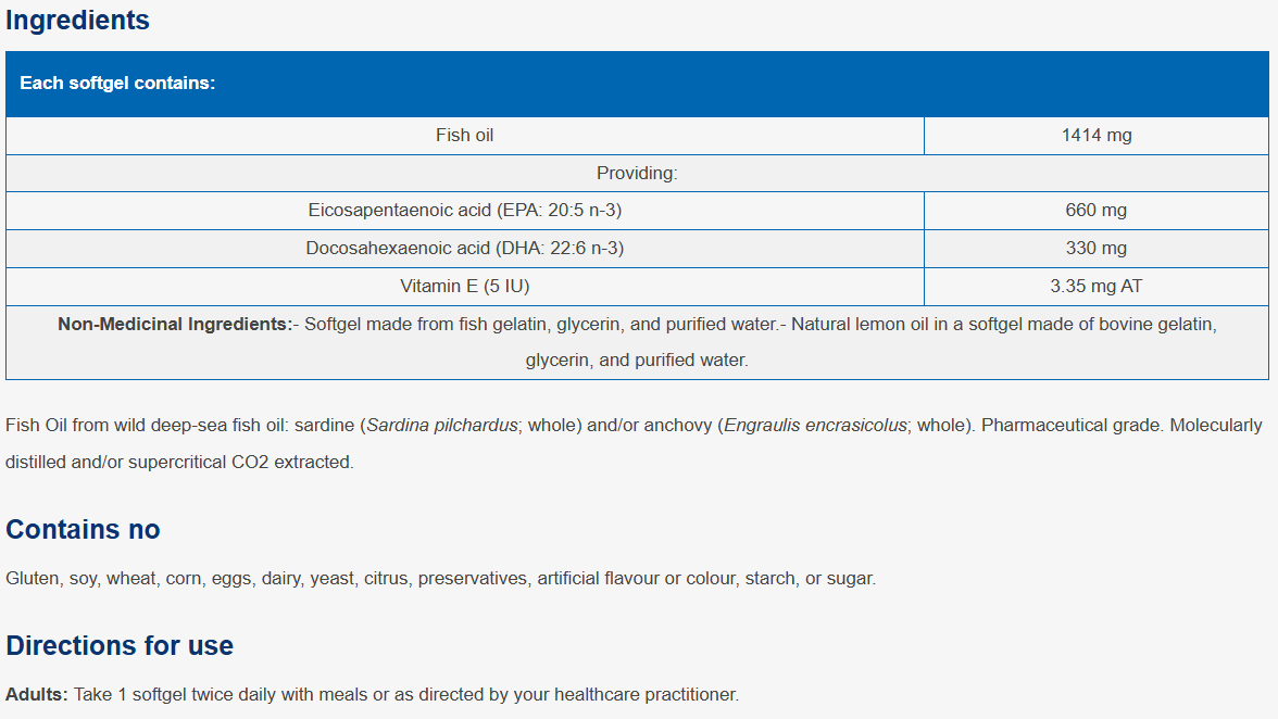 Trident SAP 66:33 120 Softgels