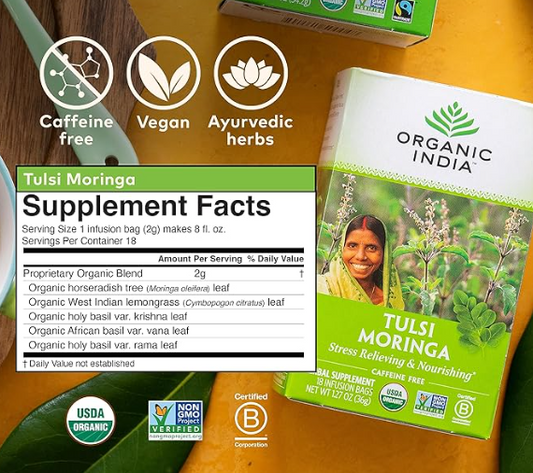 Tulsi Moringa 18 Bags