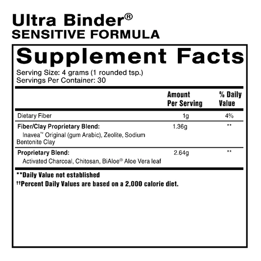 Ultra Binder® Sensitive Formula 30 Servings