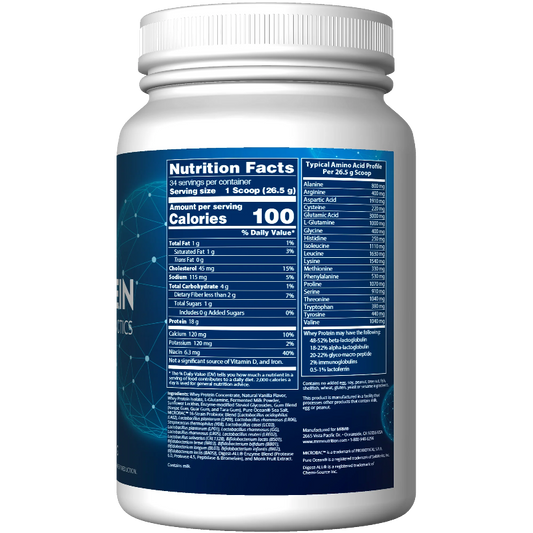 Whey Protein Vanilla 18 Servings