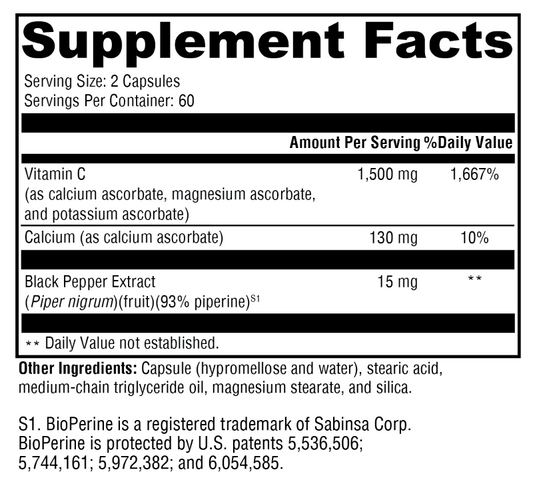 Xcellent C™ 120 Capsules