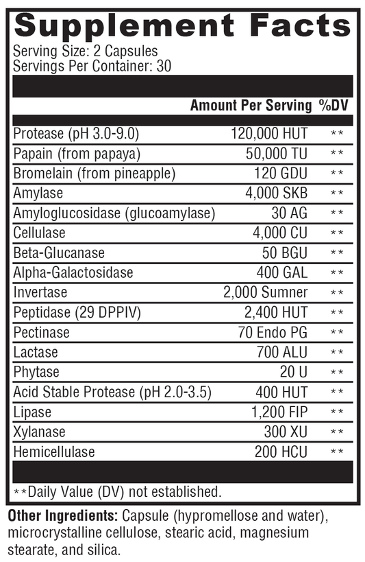 XymoZyme® 60 Capsules