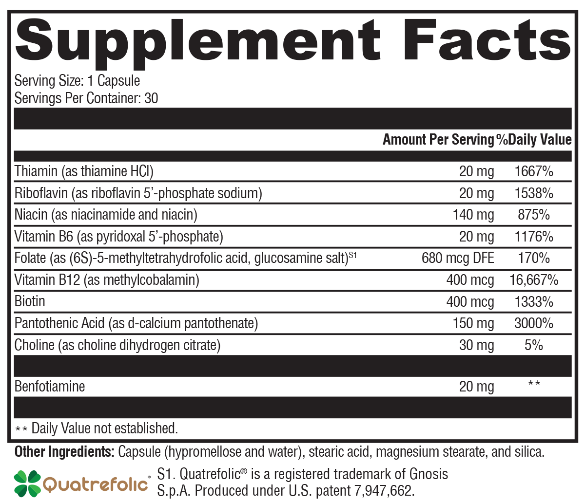 B Activ® 30 Capsules