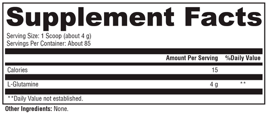 L-Glutamine 85 Servings