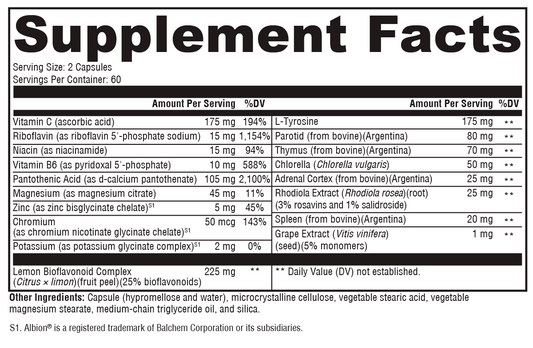 Adrenal Manager™ 120 Capsules