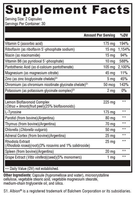 Adrenal Manager™ 60 Capsules