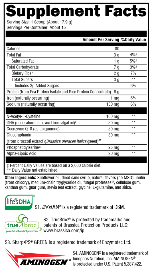 BrainSustain™ for Kids Vanilla Delight 15 Servings