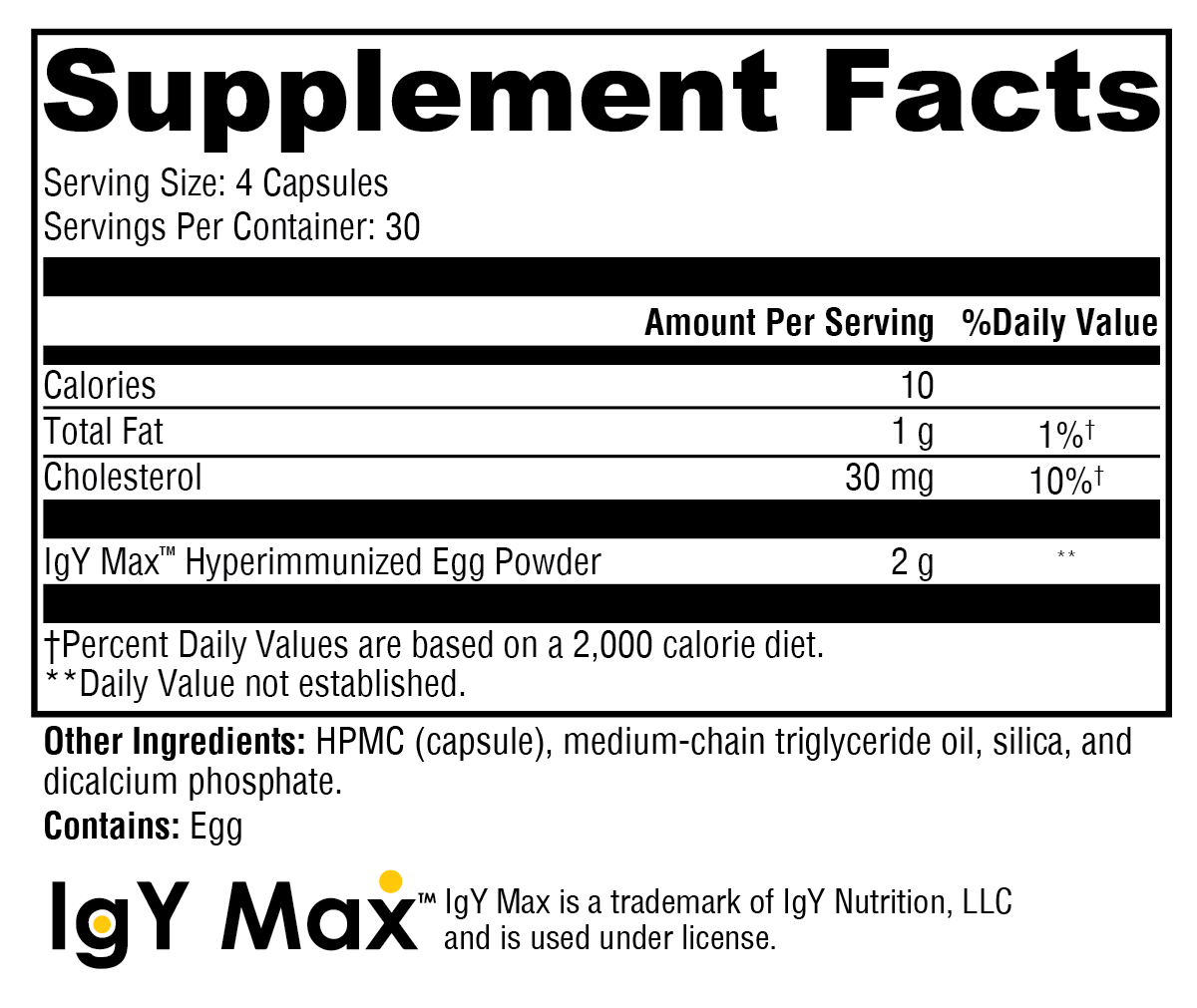 IG 26 DF 67.5 Servings