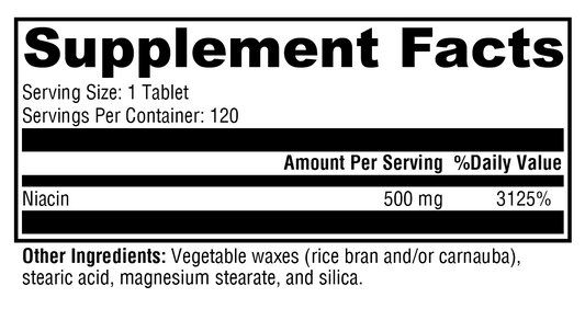 NiaVasc™ 120 Tablets