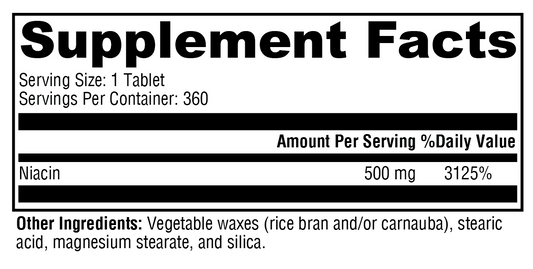 NiaVasc™ 360 Tablets