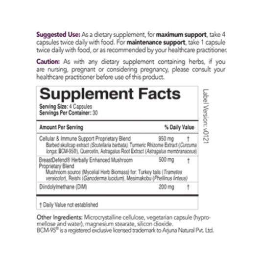 BreastDefend 120 Capsules