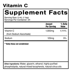 Vitamin C 4 fl oz
