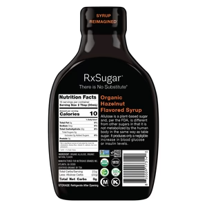 RxSugar® Organic Hazelnut Syrup 16 fl oz