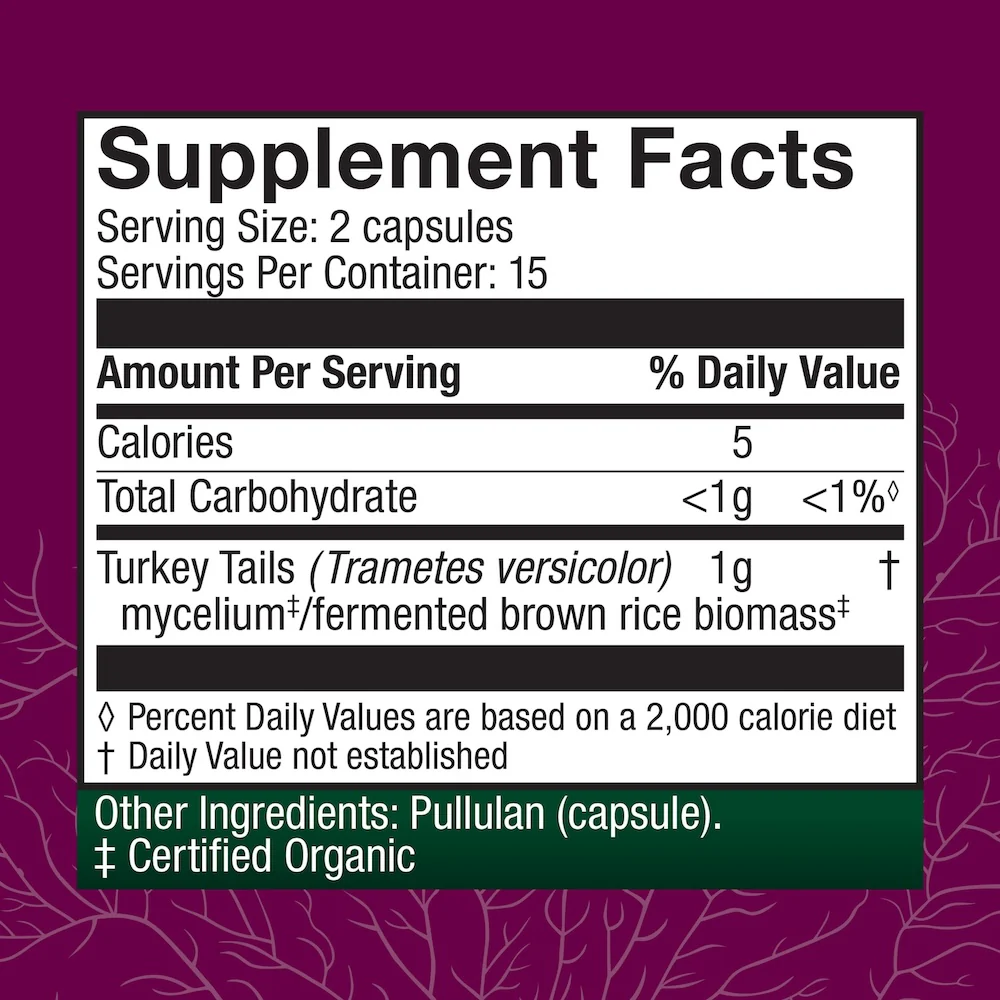 Turkey Tail 60 Capsules