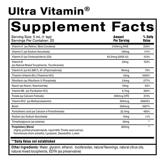 Ultra Vitamin 3.38 fl oz
