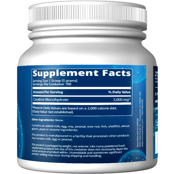 Creatine Monohydrate 100 Servings