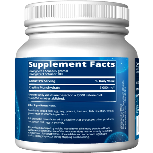Creatine Monohydrate 100 Servings