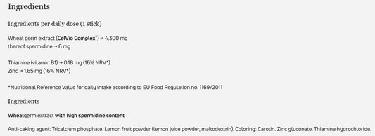 spermidineLIFE® PRO+ 30 Packets