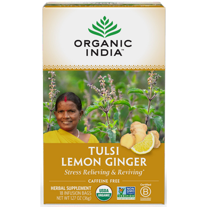 Tulsi Lemon Ginger 18 Bags