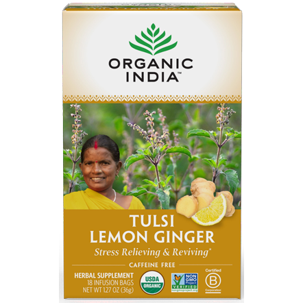 Tulsi Lemon Ginger 18 Bags