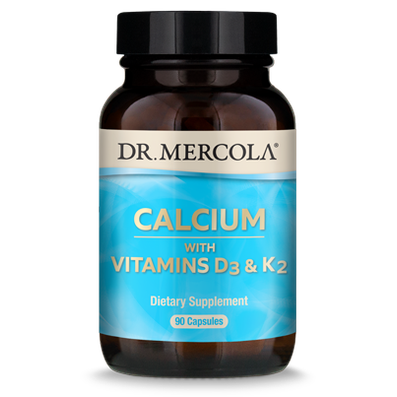 Calcium with Vitamins D3 & K2 90 Capsules