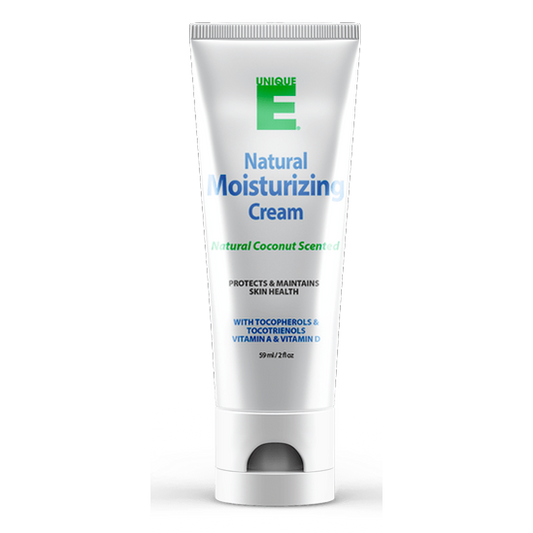 UNIQUE E Natural Moisturizing Cream Coconut 2 fl oz