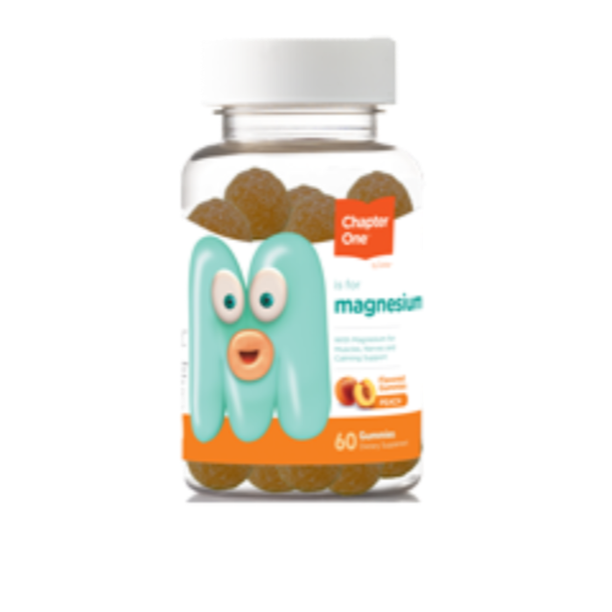 Chapter One Magnesium Peach 60 Gummies