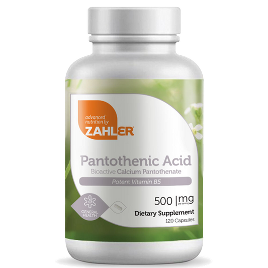 Pantothenic Acid 120 Capsules