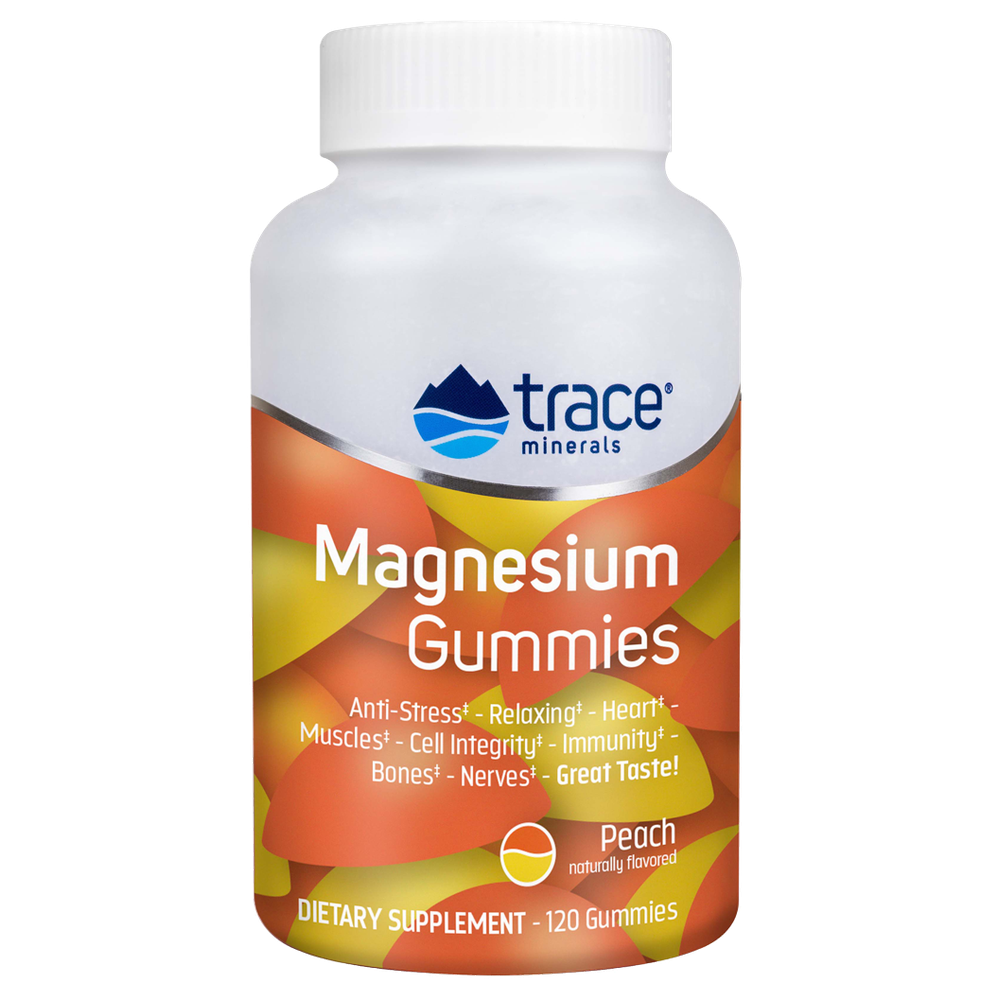 Magnesium Gummies Peach 120 Gummies
