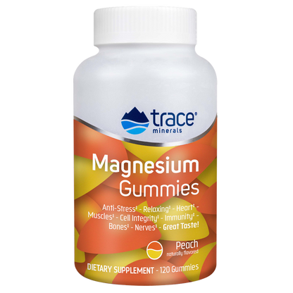 Magnesium Gummies Peach 120 Gummies