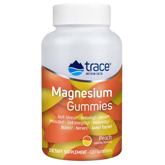Magnesium Gummies Peach 120 Gummies
