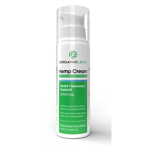 Hemp Body Cream Pump 2000 mg 2.1 oz